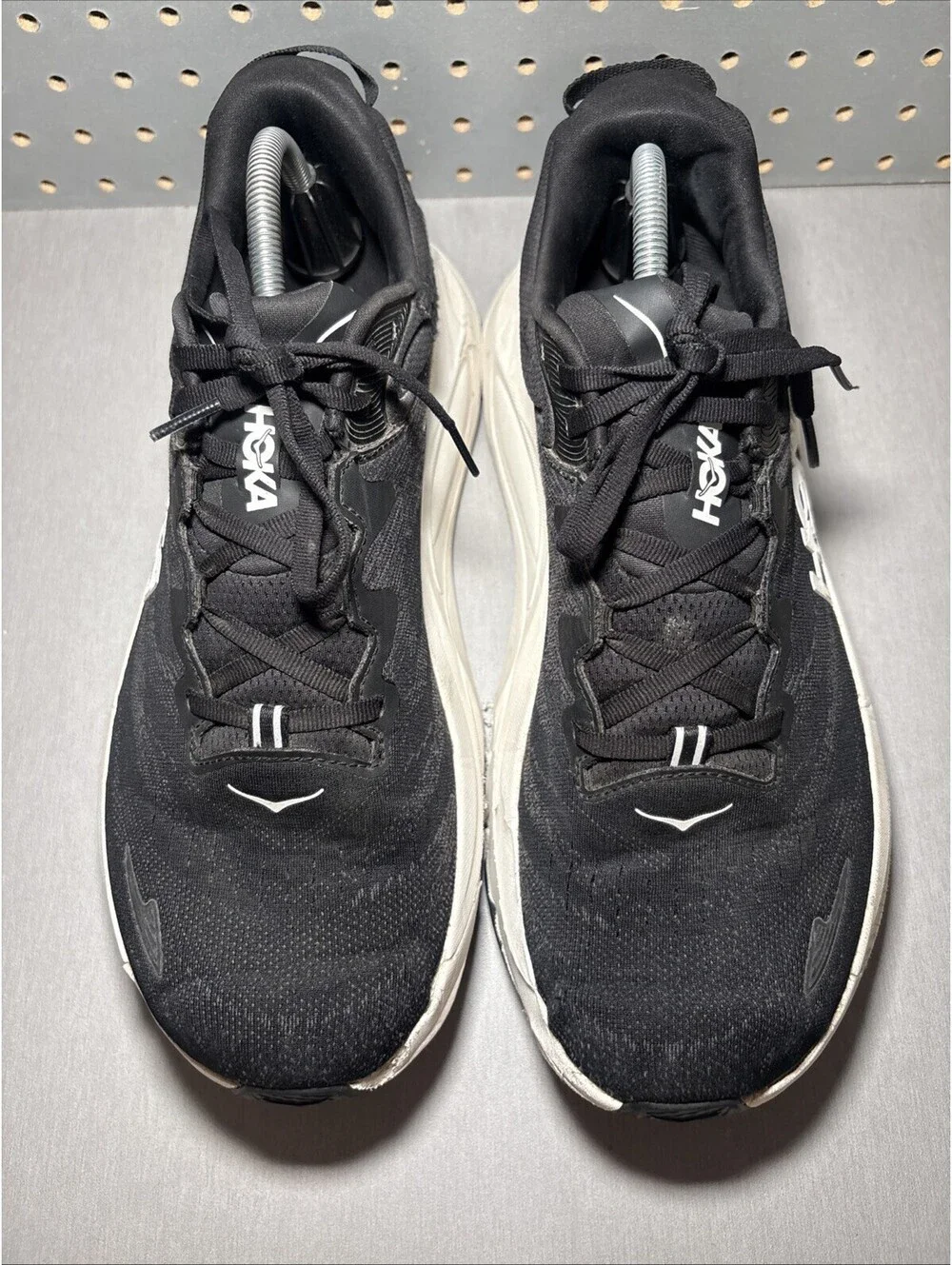 Hoka One One Gaviota 6 Shoes Mens Sz 11 D Black White Running Sneakers